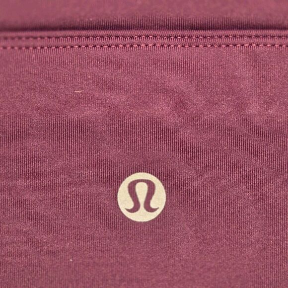 Lululemon Double Tap Bra II Purple Yoga Workout Size 6 S Wicking Medium Support - Picture 5 of 5